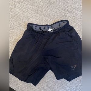 Black Gymshark shorts